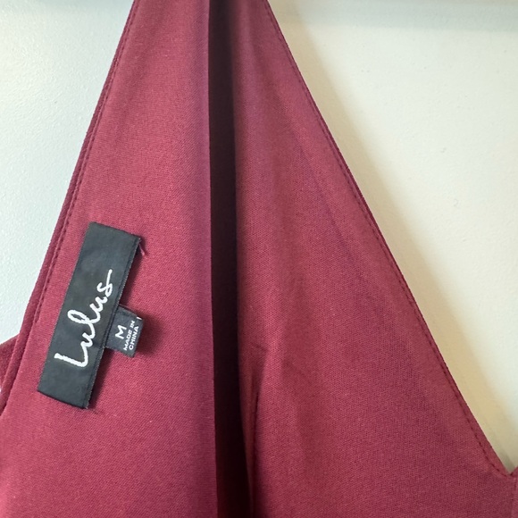 Lulus Burgundy Evening Gown - Picture 5 of 5